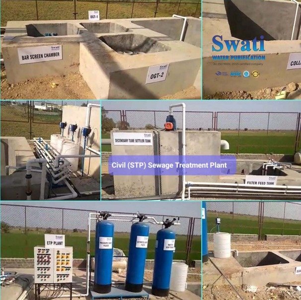 Civil STP (Sewage Treatment Plant)