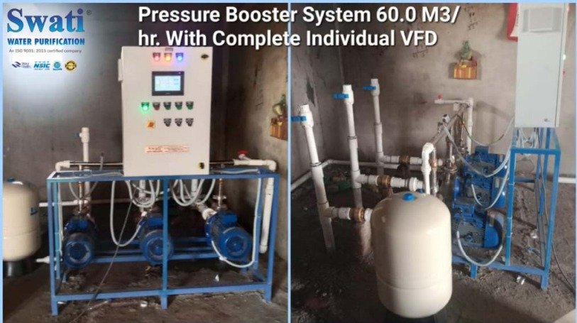 Pressure Booster System With VFD