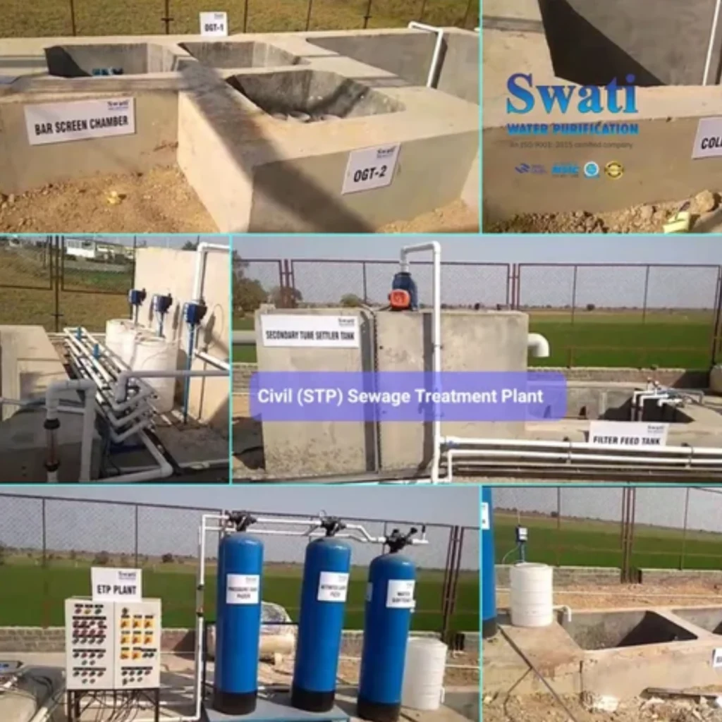 Prefab STP Plant Manufacturer - Swati Water Purification